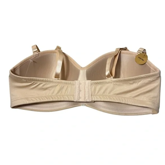 Wacoal Staying Power Wire Free Strapless Convertible Bra Sand Sz 38C 854372 NEW - Picture 13 of 14